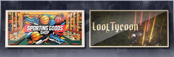 Sporting Goods Shop & Loot Tycoon