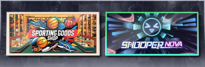 Sporting Goods Shop & SHOOPER NOVA