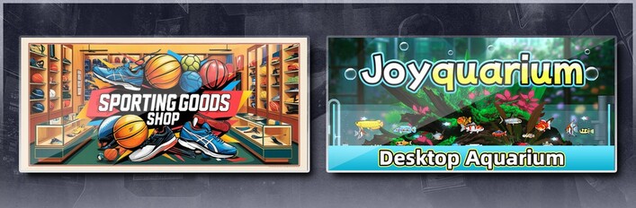 Sporting Goods Shop & Joyquarium