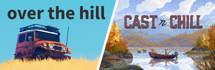 over the hill x Cast n Chill