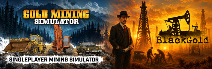 Black Gold & Gold Mining Simulator