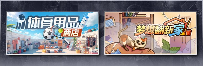 体育用品商店 & 梦想翻新家