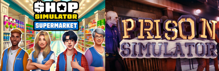 Prison Simulator & Shop Simulator: Supermarket