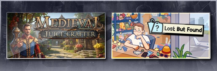 Medieval Juice Crafter & Lost But Found