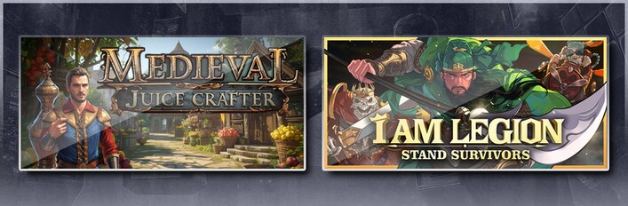 Medieval Juice Crafter & I Am Legion: Stand Survivors