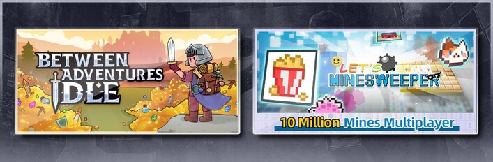 Between Adventures IDLE & Let's Minesweeper