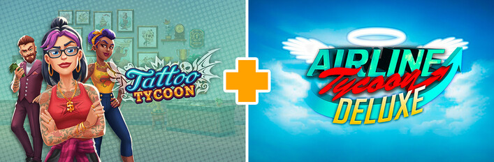 Tattoo Tycoon + Airline Tycoon Deluxe