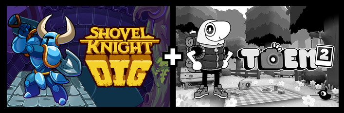 Shovel Knight Dig x TOEM 2