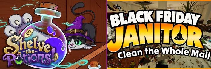 Shelve the Potions! X Black Friday Janitor