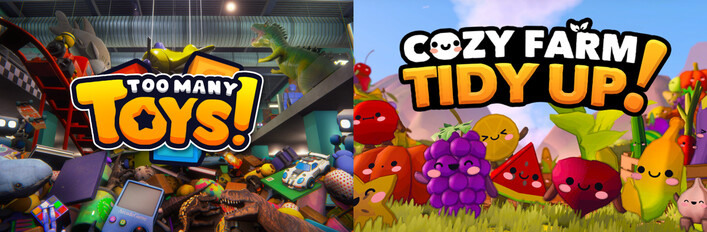 Too Many Toys! x Cozy Farm: Tidy Up!