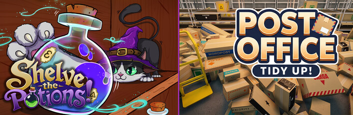 Shelve the Potions! X Post Office: Tidy Up!