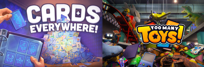 Too Many Toys X Cards Everywhere!