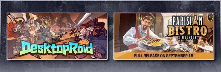 Desktop Raid & Parisian Bistro Simulator