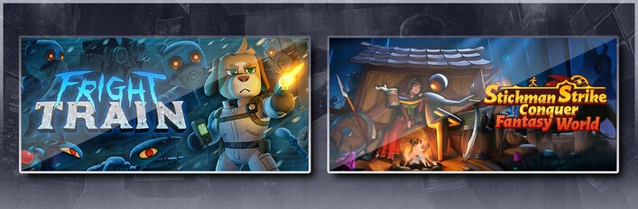 Fright Train & Stickman Strikes: Conquer Fantasy World