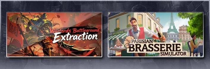 Warlords Battleground: Extraction & Parisian Bistro Simulator