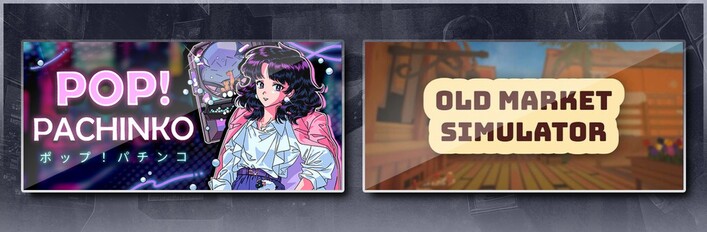 Pop! Pachinko & Old Market Simulator
