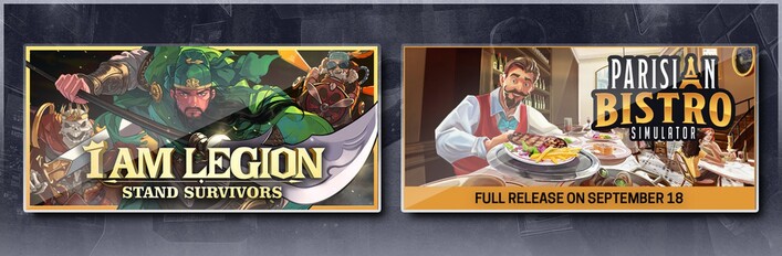 I Am Legion: Stand Survivors & Parisian Bistro Simulator