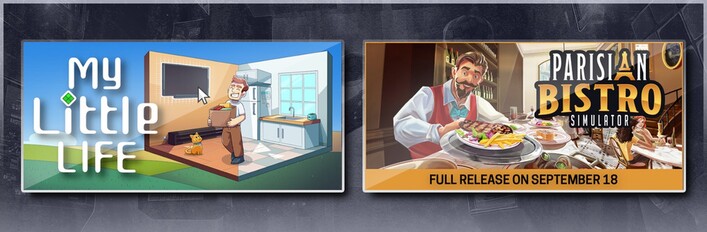 My Little Life & Parisian Bistro Simulator
