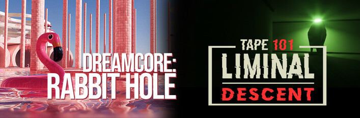 Liminal atmosphere: Tape 101: Liminal Descent x Dreamcore: Rabbit Hole