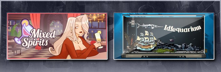 Mixed Spirits: Bartender & Idlequarium