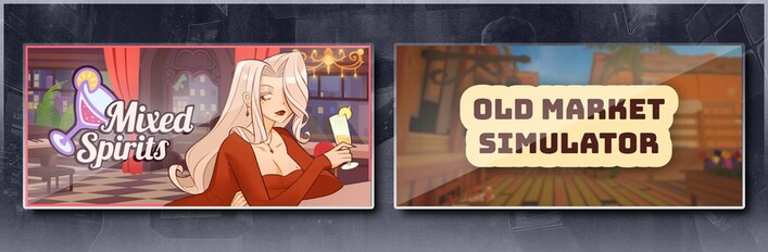 Mixed Spirits: Bartender & Old Market Simulator