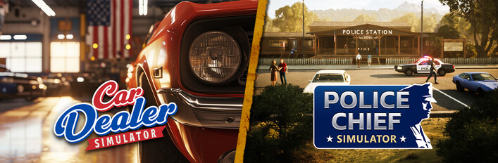 Car Dealer & Police Chief Simulators