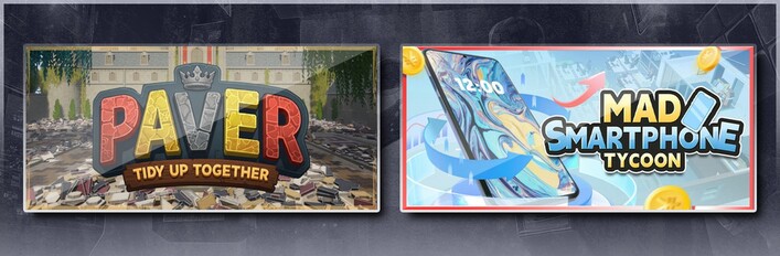 Paver: Tidy Up Together & Mad Smartphone Tycoon