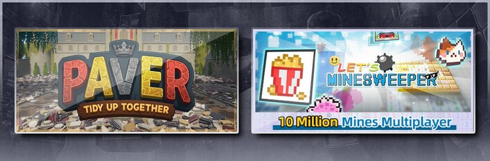 Paver: Tidy Up Together & Let's Minesweeper