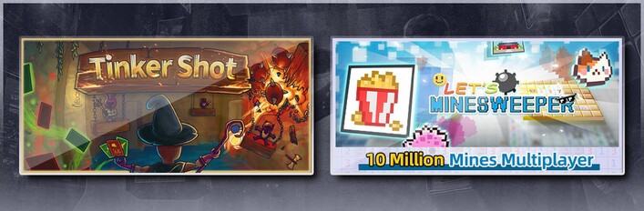 Tinker Shot & Let's Minesweeper