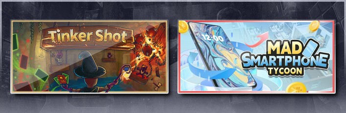 Tinker Shot & Mad Smartphone Tycoon
