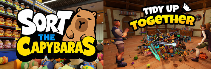Capybaras X Tidy Up Together