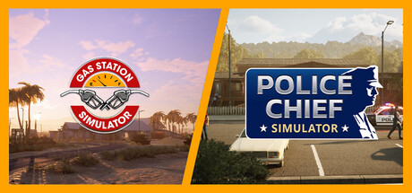 Gas Station Simulator x Police Chief Simulator