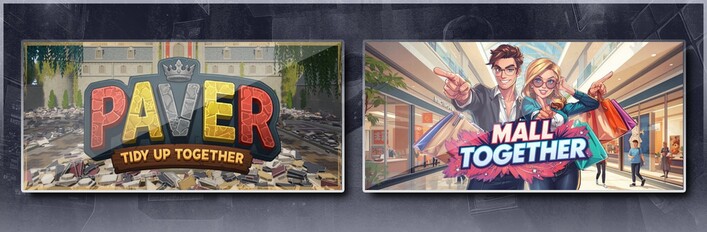 Paver: Tidy Up Together & Mall Together