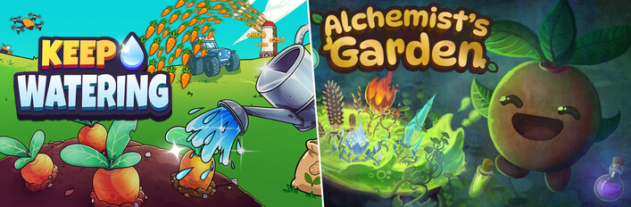 Keep Watering + Alchemists Garden