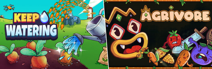 Keep Watering + Agrivore: Incremental Farming