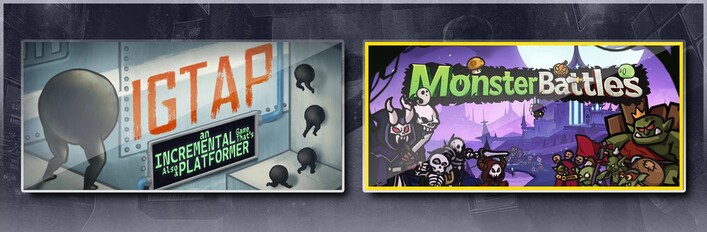 IGTAP: an Incremental Game That's Also a Platformer & Monster Battles