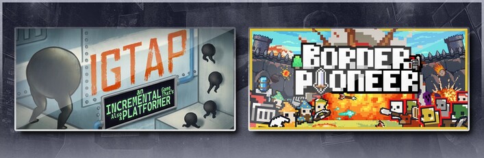 IGTAP: an Incremental Game That's Also a Platformer & Border Pioneer