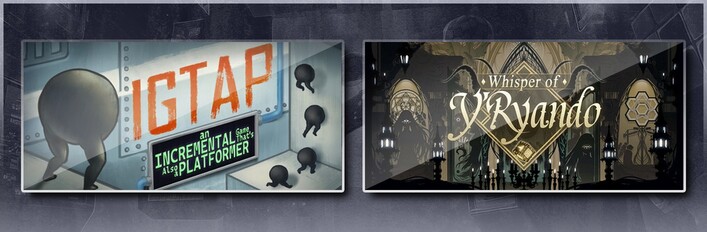 IGTAP: an Incremental Game That's Also a Platformer & Whisper of Y'Ryando