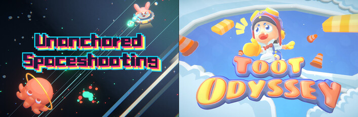 🔫Unanchored Spaceshooting x 💨Toot Odyssey