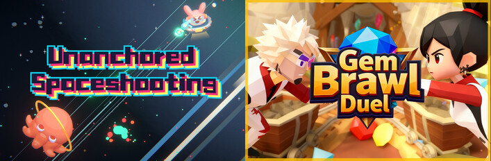 🔫Unanchored Spaceshooting x 💎Gem Brawl Duel