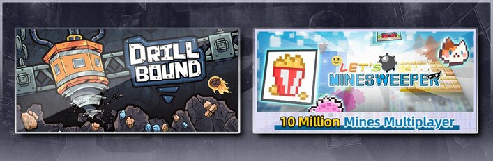Drillbound & Let's Minesweeper