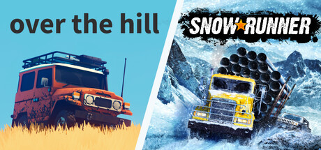 over the hill x SnowRunner