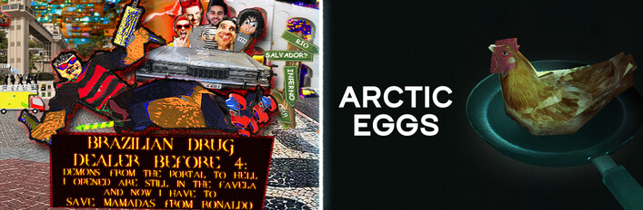 ARCTIC EGGS FELL IN TO THE BRAZILIAN DRUG DEALERS PORTAL TO HELL