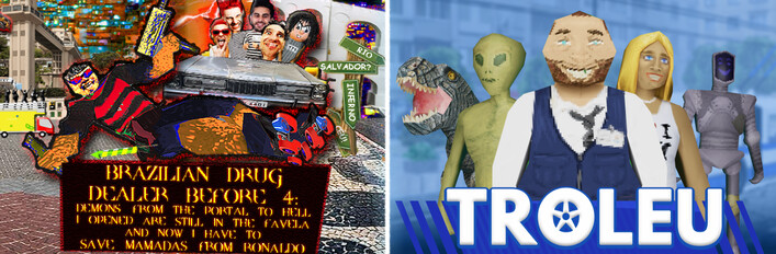 TROLEU FELL IN TO THE BRAZILIAN DRUG DEALERS PORTAL TO HELL