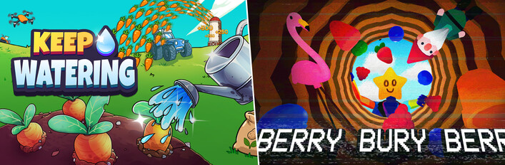 Keep Watering + Berry Bury Berry