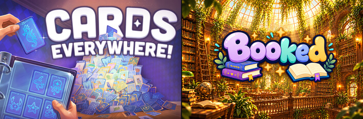 Cards Everywhere! x BOOKED