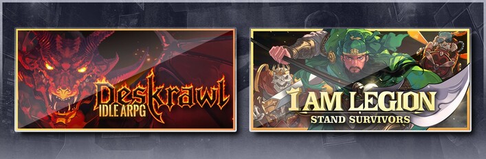 Deskrawl: Idle ARPG & I Am Legion: Stand Survivors