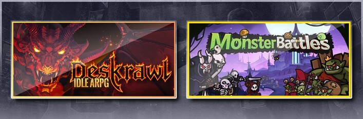 Deskrawl: Idle ARPG & Monster Battles