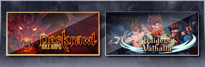 Deskrawl: Idle ARPG & Raiders of Valhalla