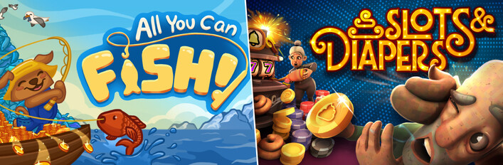 All You Can FISH! + Slots & Diapers